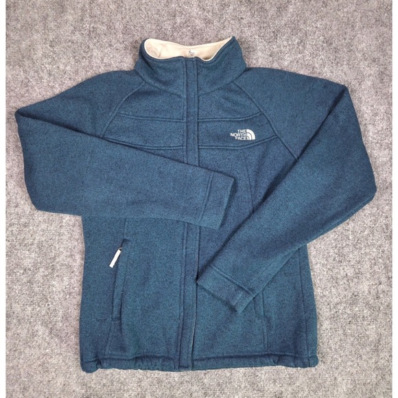 The North Face Jackets & Blazers - The North Face Full Zip Fleece Jacket Womens XS Blue Crescent Sunset A7M8